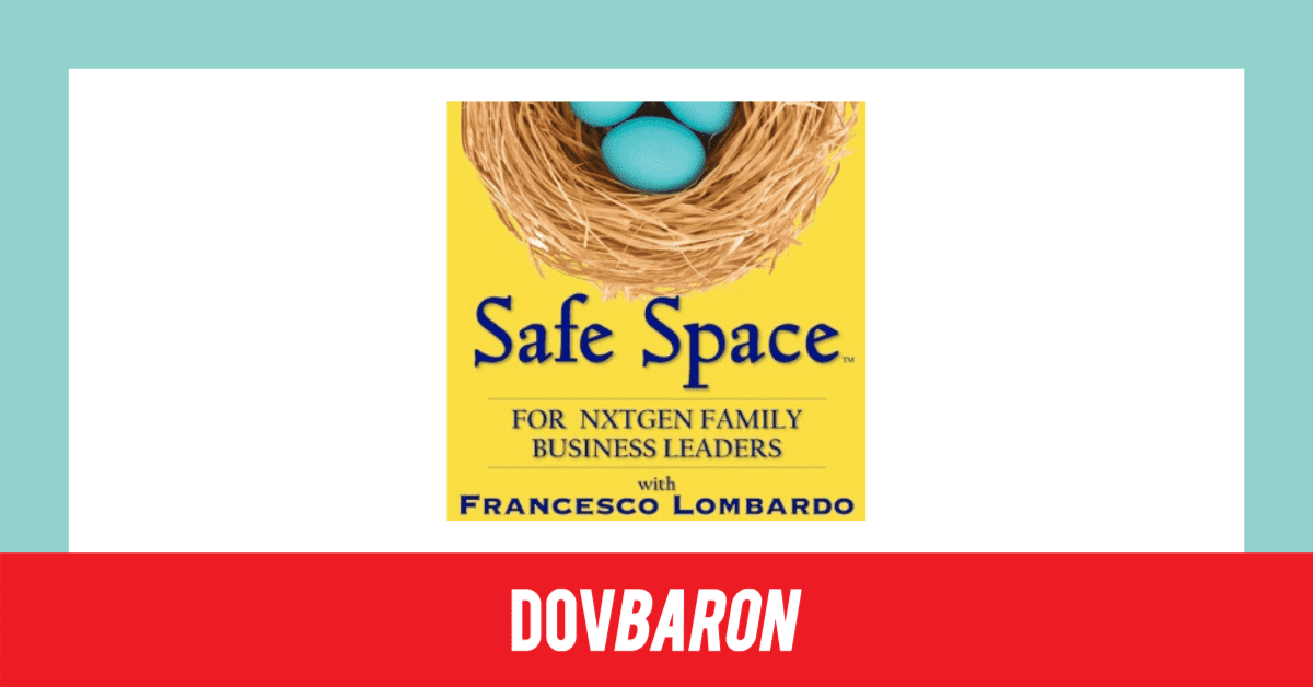 Dov Baron - Safe Space media release