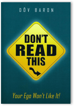 Books - Dont Read This Your Ego Wont Like It Cover