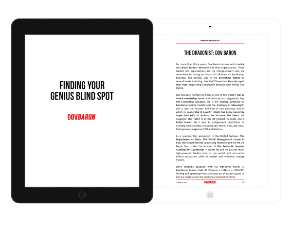 Finding Your Genius Blind Spot - eBook - Page 1 and Author