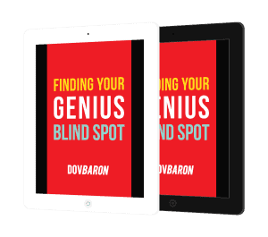 Dov Baron - Finding Your Genius Blind Spot - eBook cover
