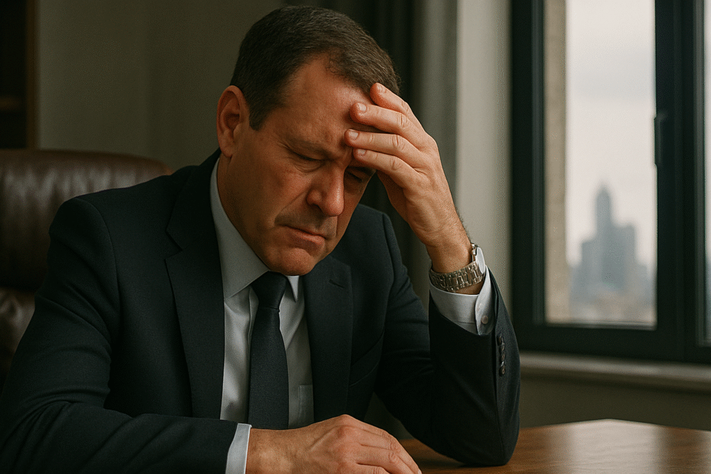 Behind the success, CEOs carry invisible emotional scars