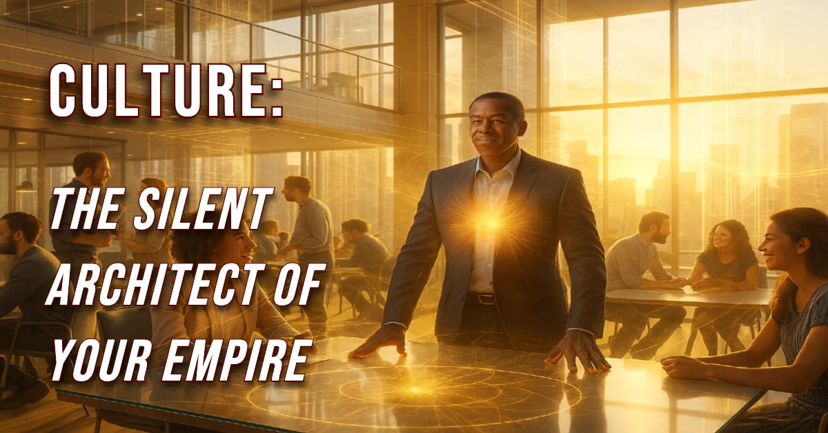 Culture—The Silent Architect of Your Empire Are You Shaping It, or Is It Shaping You