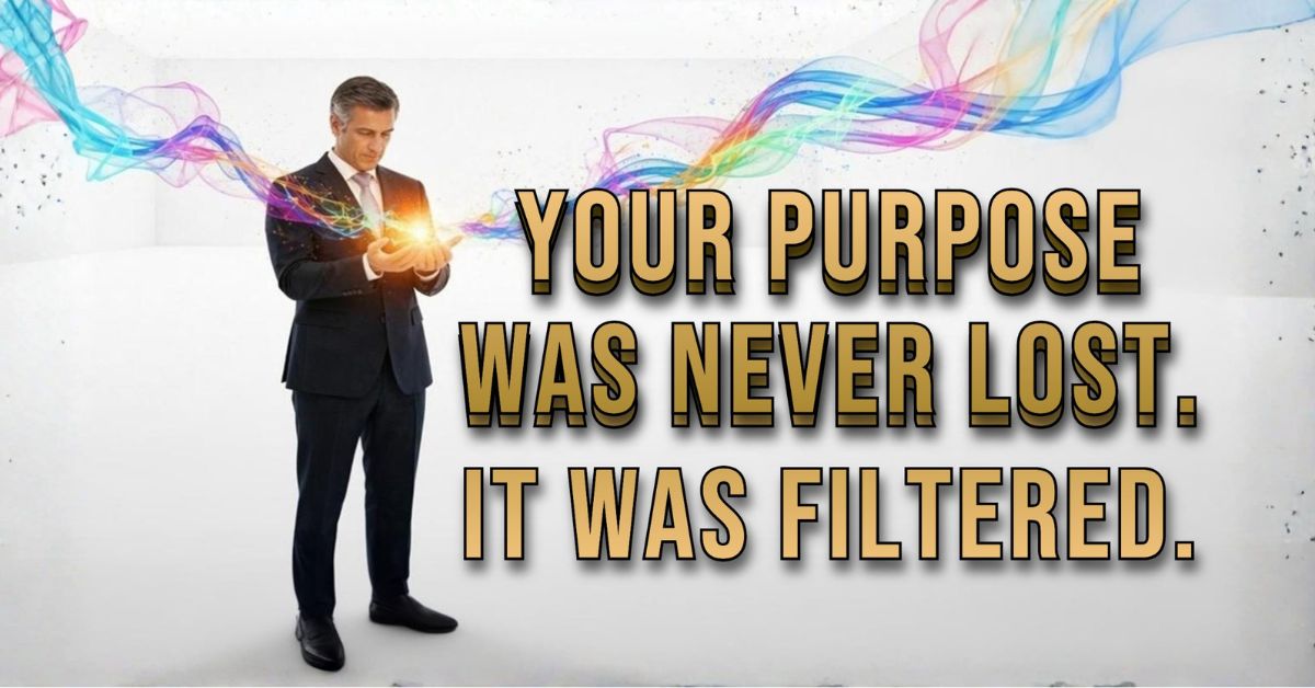 Purpose Was Never Lost. It Was Filtered.