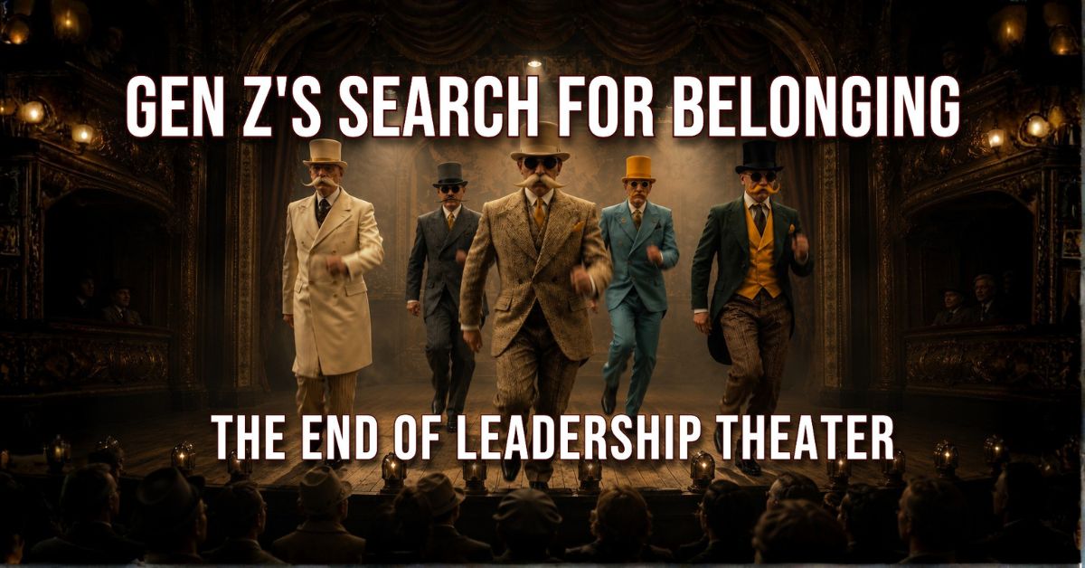 Gen Z's Search For Belonging - The End of Leadership Theater