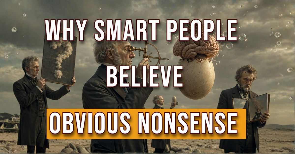 Why Smart People Believe Obvious Nonsense